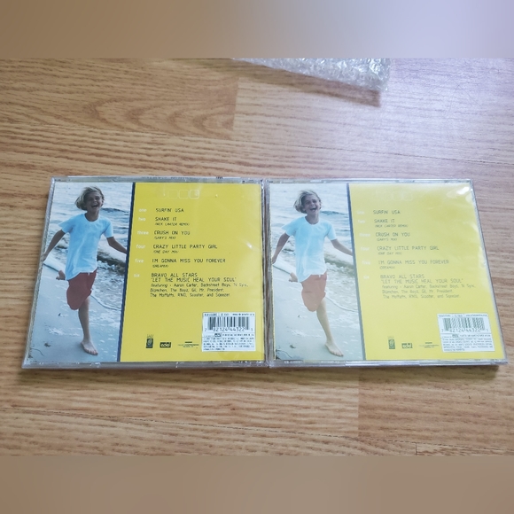 "Surfin' USA" by Aaron Carter 1999 Maxi Single, US version - Picture 4 of 4